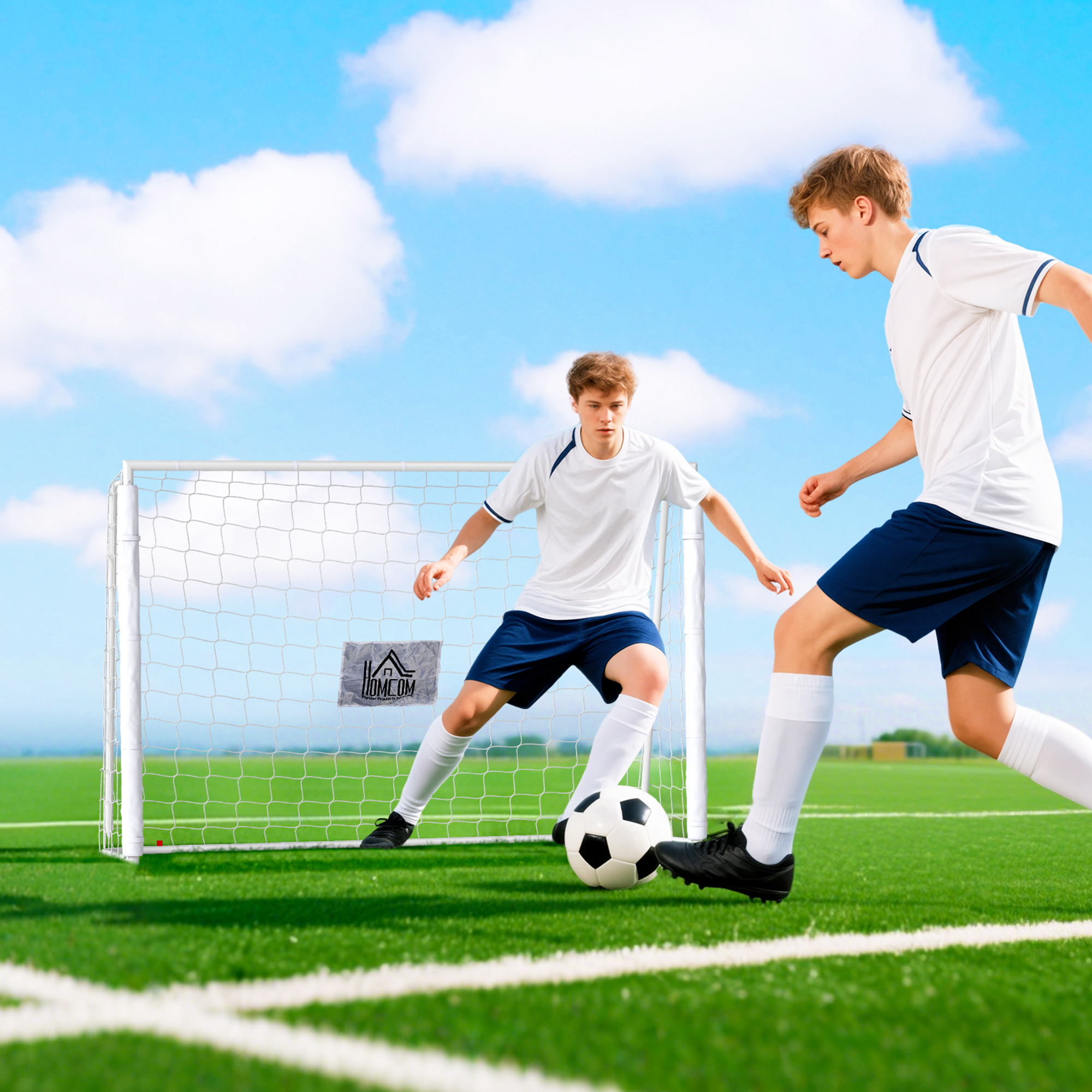 But de Football avec Cible d’Entraînement – 186 cm – vue supplémentaire