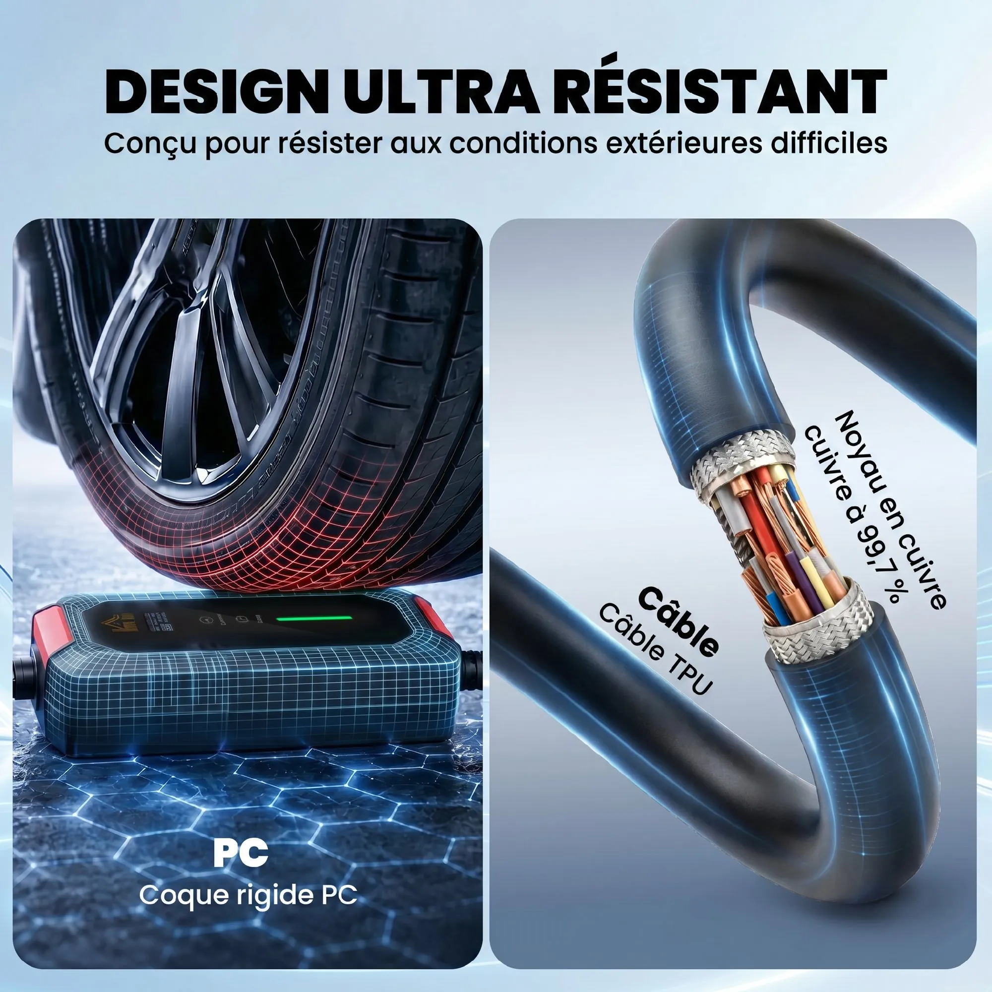 Chargeur voiture électrique Type 2 7,4 kW 32 A avec câble 8 m – noir - Afbeelding 7