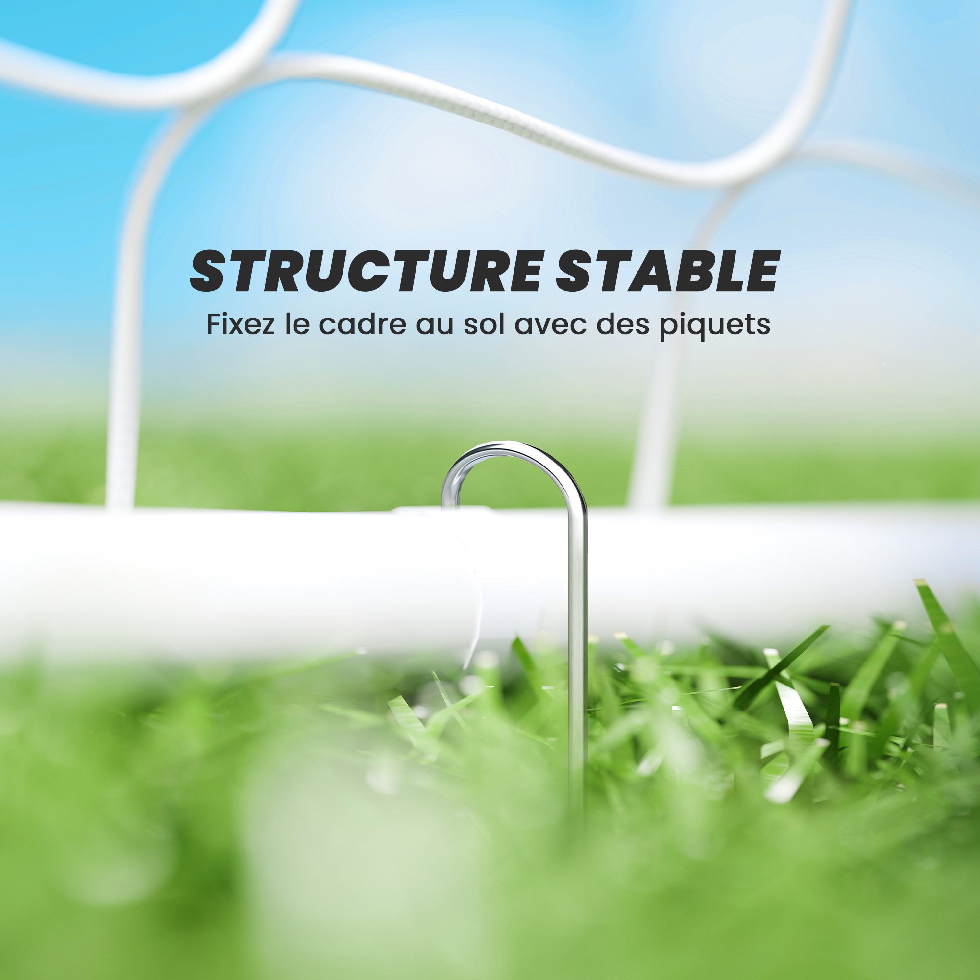 But de Football avec Cible d’Entraînement – 186 cm – vue 5