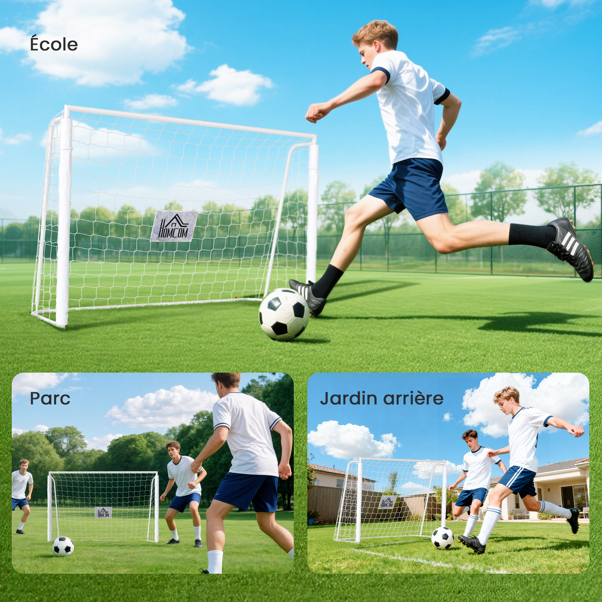 But de Football avec Cible d’Entraînement – 186 cm – vue 6
