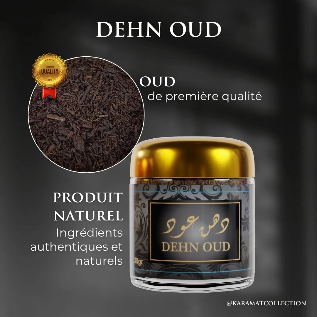 Mabsous Dehn Oud 30 g – Encens Oriental Parfumé – Maison Karamats - Afbeelding 4
