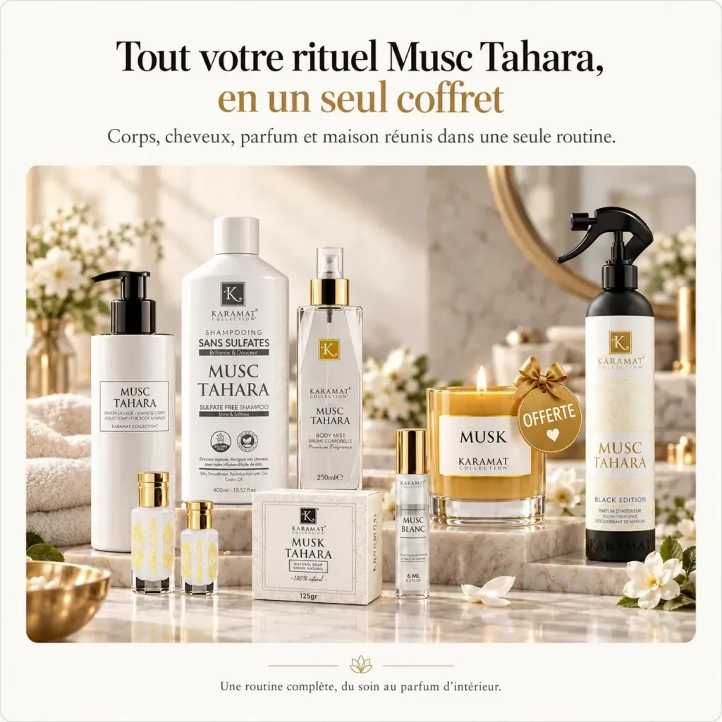 Rituel Musc Tahara – Coffret Corps, Cheveux & Maison – Karamat