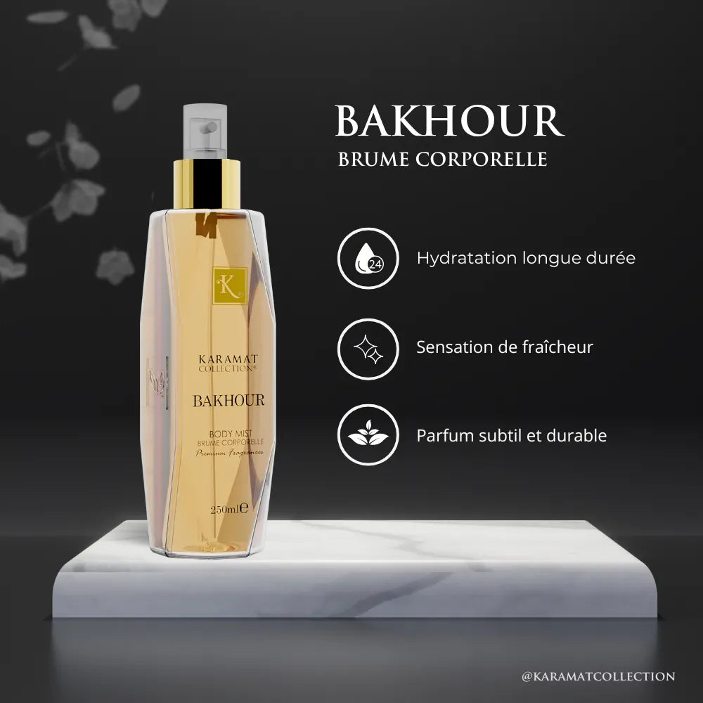 Bakhour – Brume Corporelle Parfumée Oud & Rose de Damas – 250 ml - Image 3