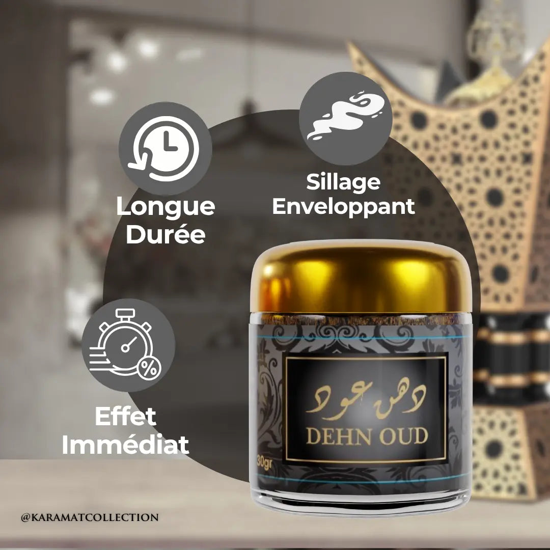 Mabsous Dehn Oud 30 g – Encens Oriental Parfumé – Maison Karamats - Afbeelding 3