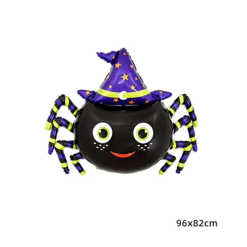 alloween Aluminum Foil Balloons Large Standing Seated Bat Pumpkin Ghost Monster Inflatable Balloons Halloween Party Supplies - Image 7