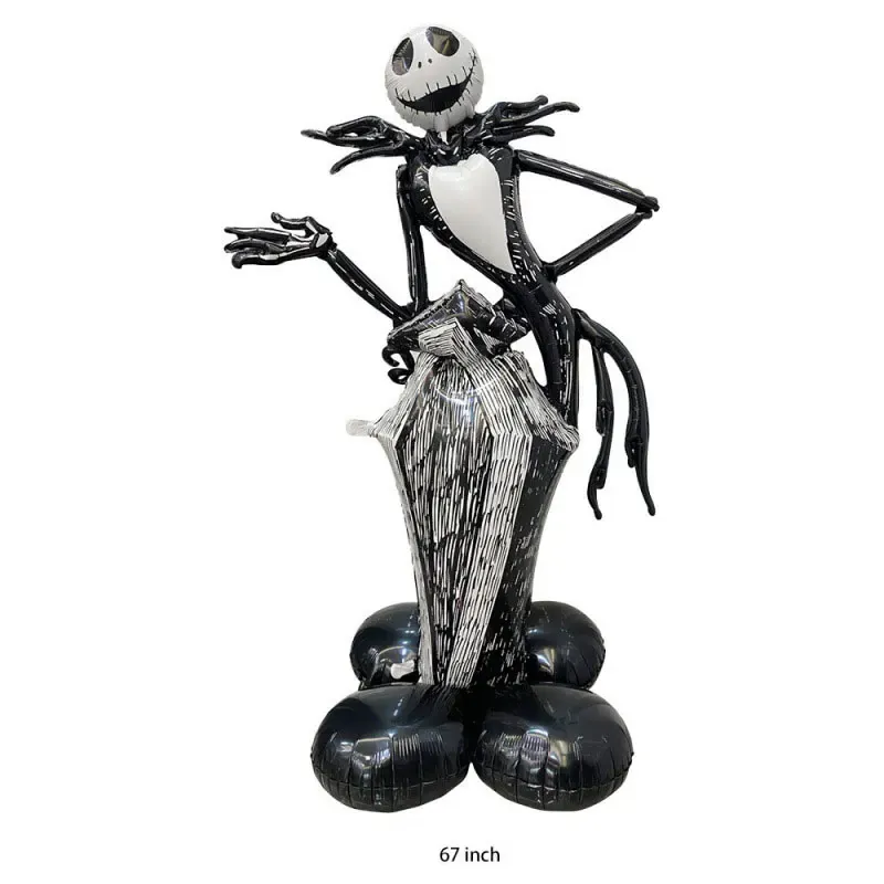 alloween Aluminum Foil Balloons Large Standing Seated Bat Pumpkin Ghost Monster Inflatable Balloons Halloween Party Supplies - Image 15